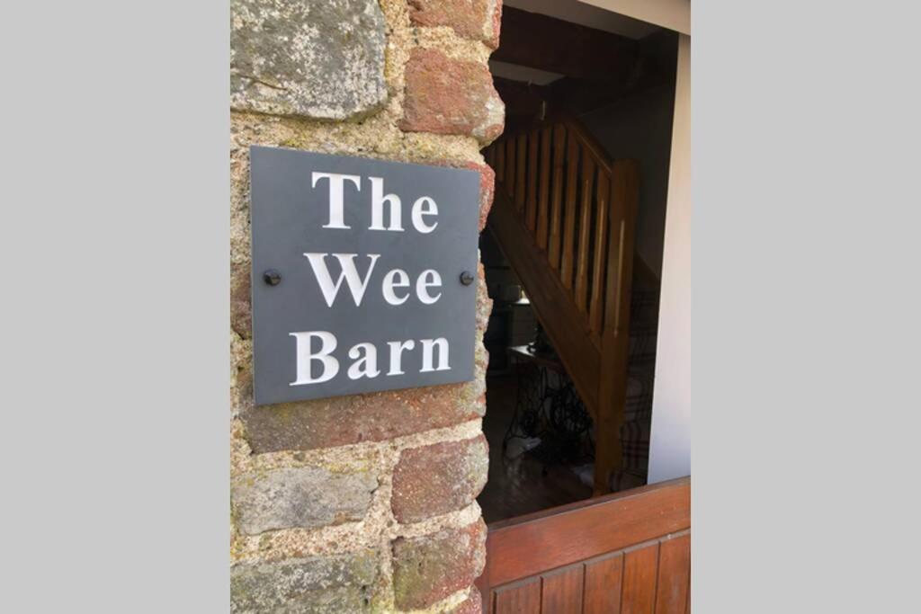 The Wee Barn. In The Heart Of The Countryside Corbet Exterior foto